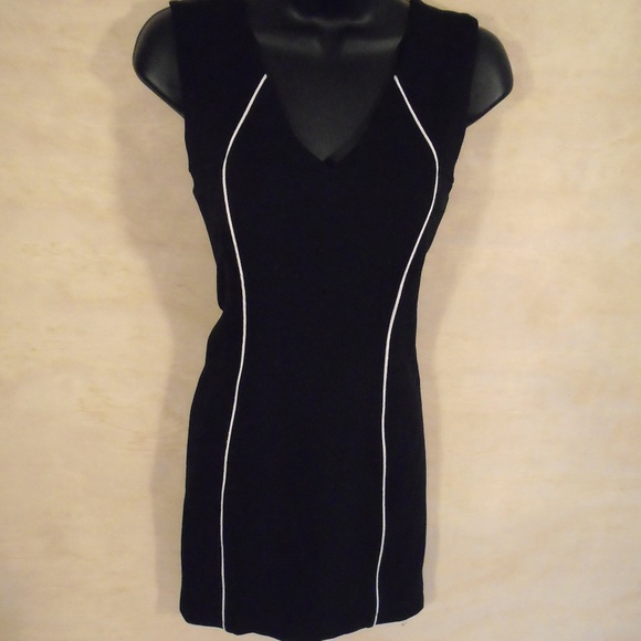 Armani Exchange Dresses & Skirts - A|X Armani Exchange Ribbed Stripe Zip Dress NWT